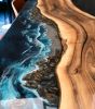 Epoxy Dining Table, Epoxy Resin Table, Epoxy Wood Table | Tables by Innovative Home Decors. Item made of wood works with country & farmhouse & art deco style