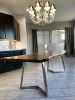 Costa Rican Parota Dining Table | Tables by Live Edge Lust. Item made of wood & metal