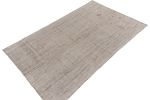 Modern Kilim Striped Beige Gray and Green Transitional | Area Rug in Rugs by Rug and Kilim