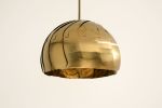 Large Iris Pendant : 13" | Pendants by lightexture | Patisserie Chanson in New York. Item made of brass