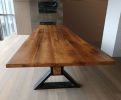 The Executive Conference Table | Tables by The Strong Oaks Woodshop. Item made of oak wood with metal works with minimalism & contemporary style