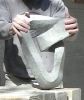 CHARYBDIS | Sculptures by Rock and A Soft Place Studios | AC Hotel New York Times Square in New York. Item made of marble