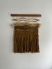 Grasslands no. 5 Weaving | Tapestry in Wall Hangings by Sarah Lawrence. Item made of paper with fiber works with boho & mid century modern style