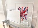 "Flag" - Abstract interpretations of the Tommy Hilfiger logo | Oil And Acrylic Painting in Paintings by Justin W. Cox | Tommy Hilfiger in London. Item composed of canvas