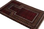 Rug & Kilim’s Persian Baluch Tribal Rug in Red | Area Rug in Rugs by Rug and Kilim
