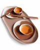 Earth Tones Sushi Set — 38 cm | Platter in Serveware by Pottery & Poetry. Item made of ceramic compatible with contemporary style