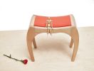 RUMBO - Upholstered Wooden Stool | Chairs by VANDENHEEDE FURNITURE-ART-DESIGN