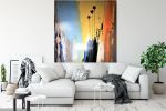 Laguna Beach Canyon 34 | Oil And Acrylic Painting in Paintings by Dutch Montana Art | Hugo Rivera Gallery in Laguna Beach. Item made of canvas