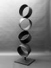 Interval | Public Sculptures by Nicholas Turner. Item composed of steel in minimalism or mid century modern style