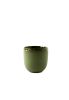 Handmade Porcelain Coffee Cup With Gold Rim. Green | Drinkware by Creating Comfort Lab