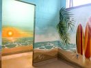 Beach Mural | Murals by Fran Halpin Art | Small Steps Montessori in Dublin. Item made of synthetic