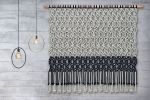 Horizon - Minimalist Wall Hanging | Macrame Wall Hanging in Wall Hangings by Zora Studio. Item made of cotton & copper compatible with minimalism and contemporary style