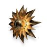 Blazed Wall Lamp | Sconces by Home Blitz. Item made of brass