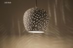 Claylight 5" PENDANT | Mood Lighting | Unique Pendant Lamp | Pendants by lightexture. Item composed of ceramic in minimalism or mid century modern style