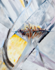 NYC Skyline | Oil And Acrylic Painting in Paintings by Caylin Rose Janet. Item made of canvas with synthetic