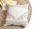 Isabella Boho Artisanal Weave Handloom Cushion Cover | Pillows by Humanity Centred Designs. Item made of cotton compatible with boho and minimalism style