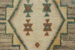 Vintage Gabbeh Persian Tribal Runner, Beige with DIamond | Area Rug in Rugs by Rug and Kilim