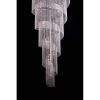 AM6145B SPARKLING SPIRAL | Chandeliers by alanmizrahilighting | New York in New York. Item composed of steel and glass