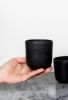 Black Matte Stoneware Coffee Tumbler | Drinkware by Creating Comfort Lab
