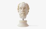 The Old Fisher Man Bust Statue Made w Compressed Marble Powd | Sculptures by LAGU. Item composed of marble compatible with country & farmhouse style