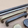 Cabinet Handle Drawer Pull Hand Forged Kitchen Hardware | Hardware by Element Metal & Woodcraft. Item made of steel compatible with rustic style