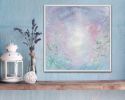 I'll be thinking of you - Abstract floral painting | Oil And Acrylic Painting in Paintings by Jennifer Baker Fine Art. Item made of canvas compatible with boho and contemporary style