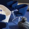 Wave | Pouf in Pillows by KATSU | Katsu Studio in Saint Petersburg. Item made of cotton works with minimalism & art deco style