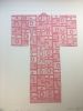 Kyoto 11 Pink | Prints by Anna Toppin. Item composed of paper