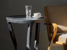 Bent - Unique Handmade Side Table | Tables by Donatas Žukauskas. Item made of concrete works with minimalism & contemporary style