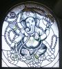 Ganesha, god of new beginnings | Paneling in Wall Treatments by Celinder's Glass Design. Item made of glass