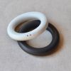 RINGS - Salt + Pepper | Serveware by Maia Ming Designs. Item made of ceramic