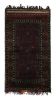 Rug & Kilim's Baluch Afghan Rug in Red, Blue & Black Pattern | Area Rug in Rugs by Rug and Kilim. Item composed of wool