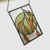 Botanical Stained Glass | Wall Sculpture in Wall Hangings by Glass Beat. Item made of metal & glass