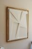 No. 108 Japandi Plaster Wall Relief - Scandinavian Decor | Wall Sculpture in Wall Hangings by Joseph A