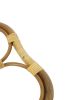 Handmade Rattan Lily Pad Wall Hook, Decorative Organizer | Art & Wall Decor by Amara. Item made of fiber works with boho & mid century modern style