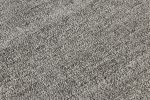 Vintage Turkish Kilim, Solid Monochrome in Gray, White | Area Rug in Rugs by Rug and Kilim