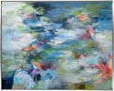 Water Poem - SOLD | Oil And Acrylic Painting in Paintings by Cat Tesla. Item made of canvas works with contemporary style