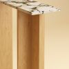 Marble and Oak Console Table - MAHA by Lebanto | Tables by Lebanto. Item made of oak wood & marble compatible with minimalism and contemporary style