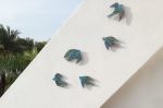 Ceramic Swallows Wall Art | Wall Sculpture in Wall Hangings by GVEGA. Item made of stoneware