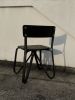 Butterfly Chair | Dining Chair in Chairs by Mianzi. Item made of bamboo with brass