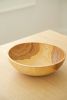 Hand-carved Large Ash Wood Bowl | Serveware by Creating Comfort Lab