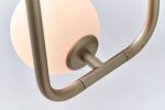 Sircle Wall Sconce | Sconces by SEED Design USA. Item made of brass with glass