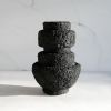 Closed Form Concrete Sculpture "Carbon #002" | Sculptures by Carolyn Powers Designs. Item composed of concrete compatible with minimalism and contemporary style