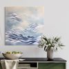 The moon swam back | Mixed Media by Francesca Borgo. Item composed of canvas in minimalism or contemporary style