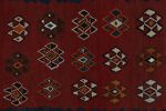 Vintage Afghani tribal Kilim rug, with Geometric patterns | Area Rug in Rugs by Rug and Kilim