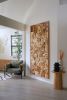 Organic Brutalist Style Art | Wall Sculpture in Wall Hangings by Blank Space Studios. Item made of oak wood compatible with contemporary and eclectic & maximalism style