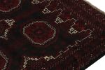 Rug & Kilim's Baluch Tribal Rug in Red & Black Patterns | Area Rug in Rugs by Rug and Kilim