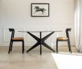 Stellar Round Glass Top Table | Dining Table in Tables by Louw Roets