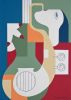 The Saxo Charm | Oil And Acrylic Painting in Paintings by Hildegarde Handsaeme. Item composed of canvas and synthetic