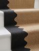 Handwoven Woolen Runner Rug | Rugs by Evergreen Carpets. Item composed of wool compatible with boho and minimalism style